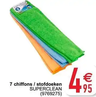 7 chiffons - stofdoeken superclean