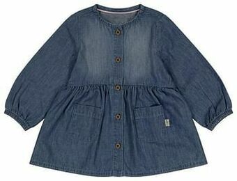 HEMA HEMA Babyjurk Denim Blauw (blauw) aanbieding