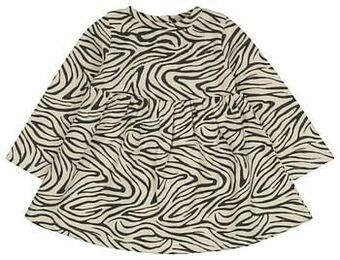 HEMA HEMA Babyjurk Zebra Gebroken Wit (gebroken wit) aanbieding