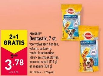 ALDI Dentastix aanbieding