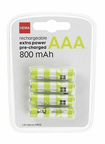 HEMA Oplaadbare Batterij