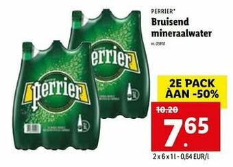 Lidl Bruisend mineraalwater aanbieding