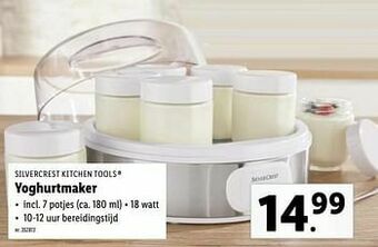 Lidl Silvercrest kitchen tools yoghurtmaker aanbieding