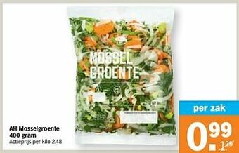 Albert Heijn Ah mosselgroente aanbieding