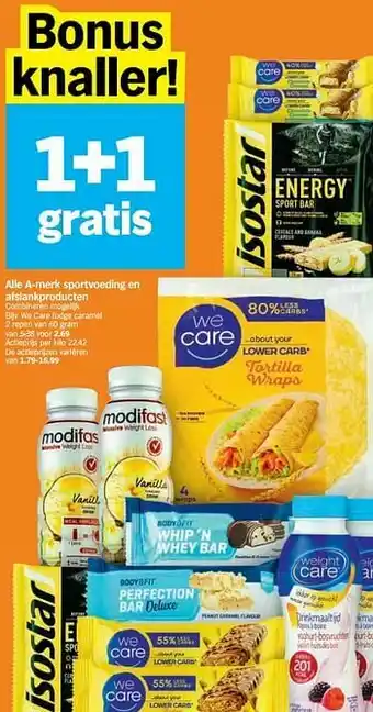 Albert Heijn We care fudge caramel aanbieding