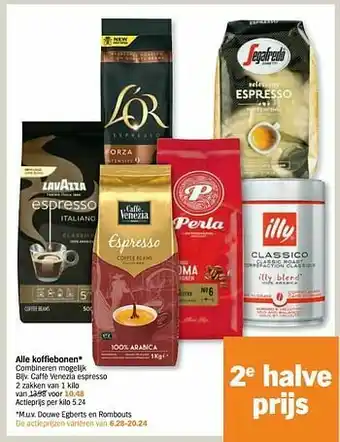 Albert Heijn Caffè venezia espresso aanbieding