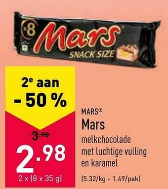 ALDI Mars aanbieding