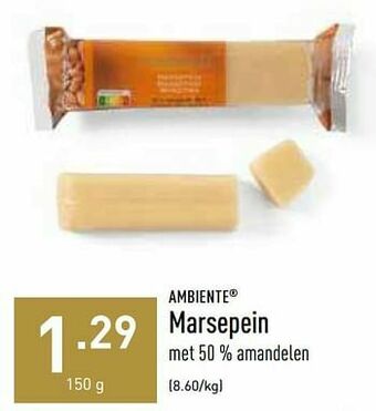 ALDI Marsepein aanbieding