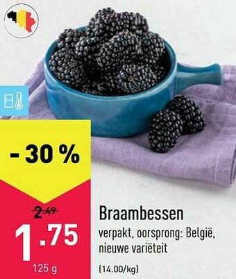 ALDI Braambessen aanbieding