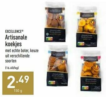 ALDI Artisanale koekjes aanbieding