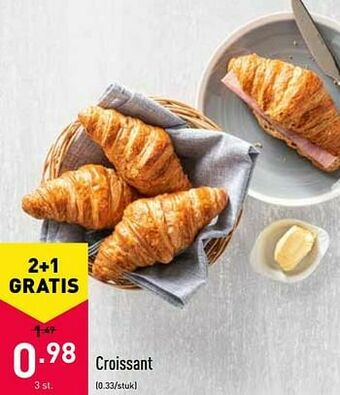 ALDI Croissant aanbieding