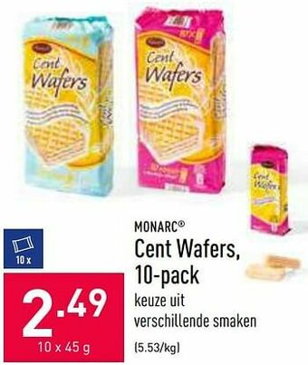 ALDI Cent wafers aanbieding