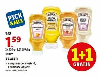 Lidl Sauzen aanbieding