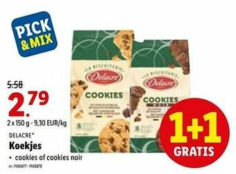 Lidl Koekjes aanbieding