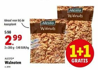 Lidl Walnoten aanbieding