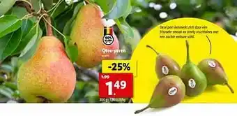 Lidl Qtee-peren aanbieding