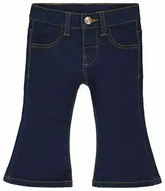 HEMA HEMA Babybroek Jog Denim Flared Blauw (blauw) aanbieding