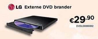 CompuDeals Lg externe dvd brander aanbieding