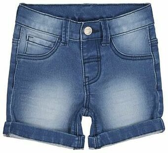 HEMA HEMA Baby Jogdenim Short (denim) aanbieding