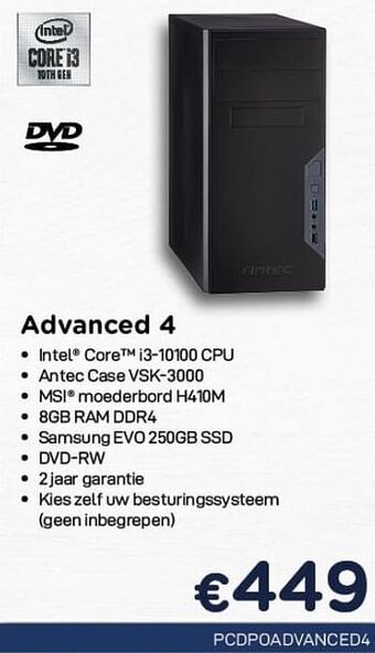 CompuDeals Pointer systems advanced 4 aanbieding