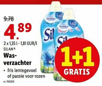 Lidl Wasverzachter aanbieding
