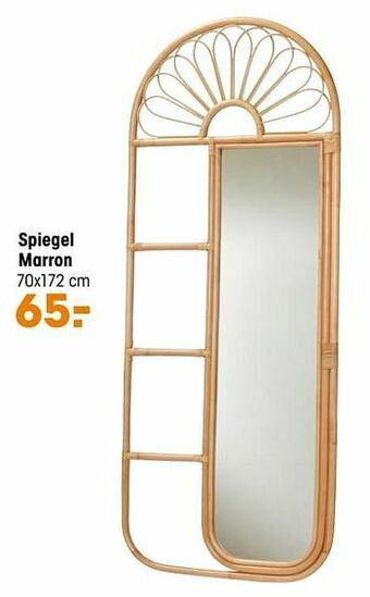 Kwantum Spiegel marron aanbieding