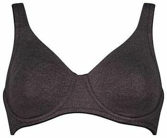 HEMA HEMA Non-padded T-shirt Bh&apos;s - 2 Stuks Grijsmelange (grijsmelange) aanbieding