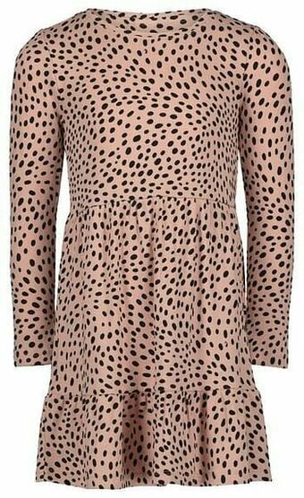 HEMA HEMA Kinderjurk Rib Roze (roze) aanbieding