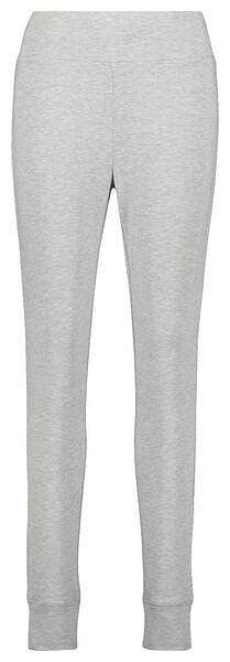 HEMA HEMA Dames Legging Viscose Fleece Grijsmelange (grijsmelange) aanbieding