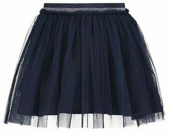 HEMA HEMA Kinderrok Met Tule Donkerblauw (donkerblauw) aanbieding