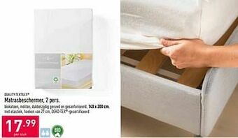 ALDI Matrasbeschermer aanbieding