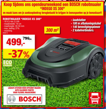 Hubo Robotmaaier Indego XS 300 aanbieding