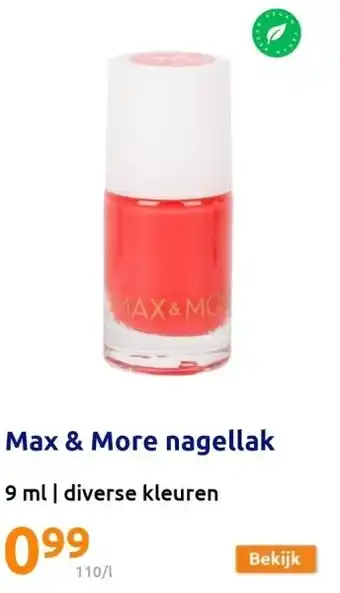 Action Max & more nagellak aanbieding