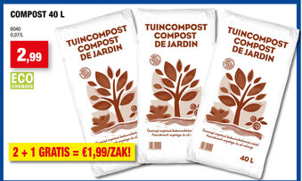 Hubo Compost 40 L aanbieding