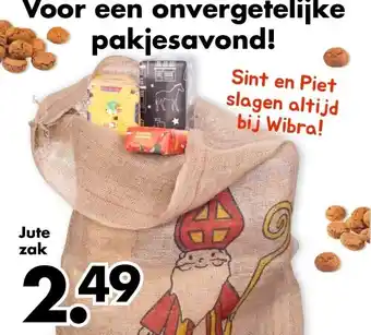 Wibra Jute zak aanbieding