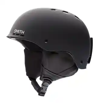 Decathlon Holt 2 matzwarte ski/sneeuwhelm aanbieding