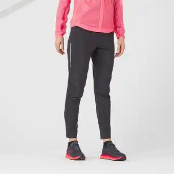 Decathlon Aansluitende hardloopbroek voor dames light zwart aanbieding