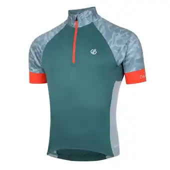 Decathlon Stay the course iii fietsjersey 1/2-rits korte mouwen voor heren aanbieding