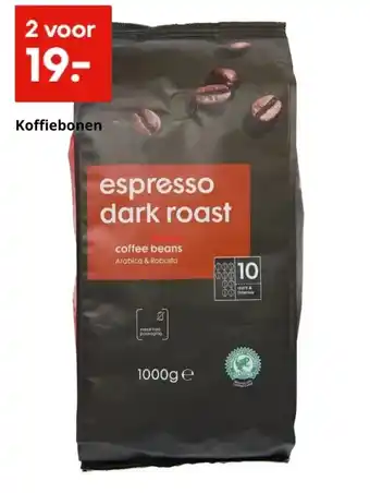 HEMA Koffiebonen aanbieding