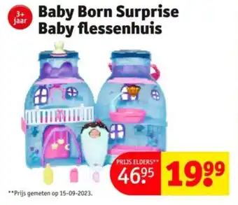 Kruidvat Baby Born Surprise Baby flessenhuis aanbieding