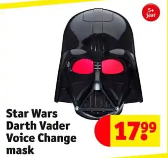 Kruidvat Star Wars Darth Vader Voice Change mask aanbieding