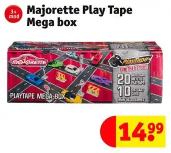 Kruidvat Majorette Play Tape Mega box aanbieding