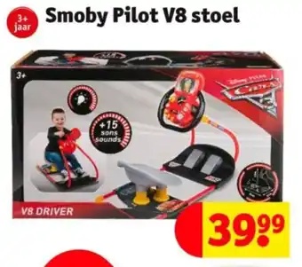 Kruidvat Smoby Pilot V8 stoel aanbieding