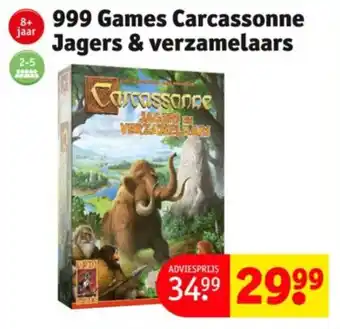 Kruidvat 999 Games Carcassonne Jagers & verzamelaars aanbieding