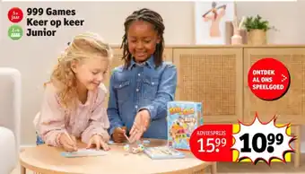 Kruidvat 999 Games Keer op keer Junior aanbieding