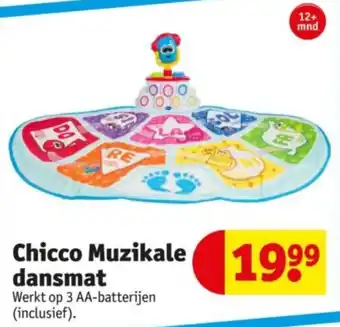 Kruidvat Chicco Muzikale dansmat aanbieding