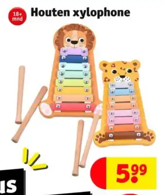 Kruidvat Houten xylophone aanbieding