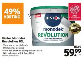 Histor Monodek Revolution 10L