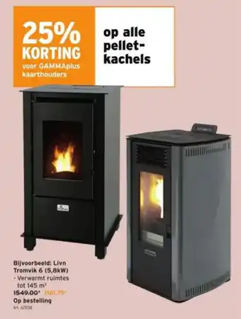 GAMMA Livn Tromvik 6 (5,8kW) aanbieding