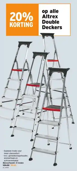 GAMMA Altrex Double Deckers aanbieding